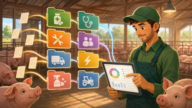 Farm Expense Categories Every Pig Farmer Should Use