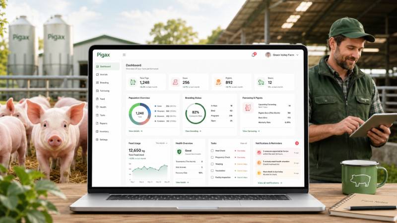 How Pigax Makes Pig Farm Management Easier for Modern Farmers